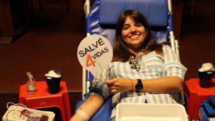 Una acción solidaria que permite salvar vidas. Una acción solidaria que permite salvar vidas.