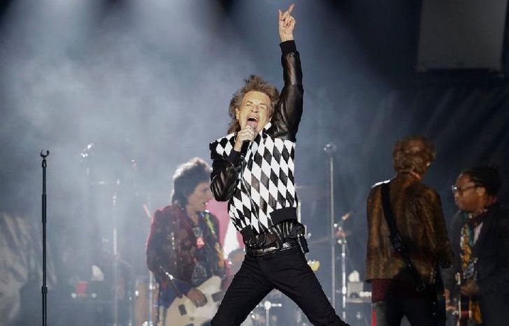 Pese a la operación, Jagger demostró que está intacto.