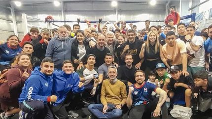El encuentro se realizó en el Gimnasio de Deportes de Contacto.
