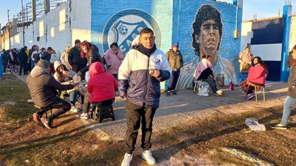 Omar demostró su amor y entrega por el club.