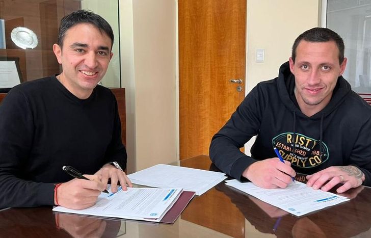 La firma de Cristian Lema.