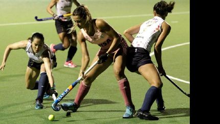 Sobre la final, Las Leonas festejaron en Mar del Plata