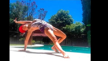 Desde chica se interiorizó en el baile y la gimnasia.