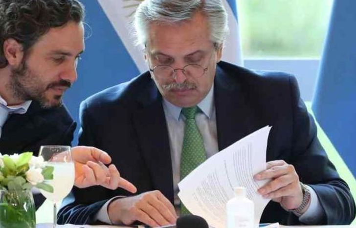 Santiago Cafiero habló de la reelección de Alberto Fernández.