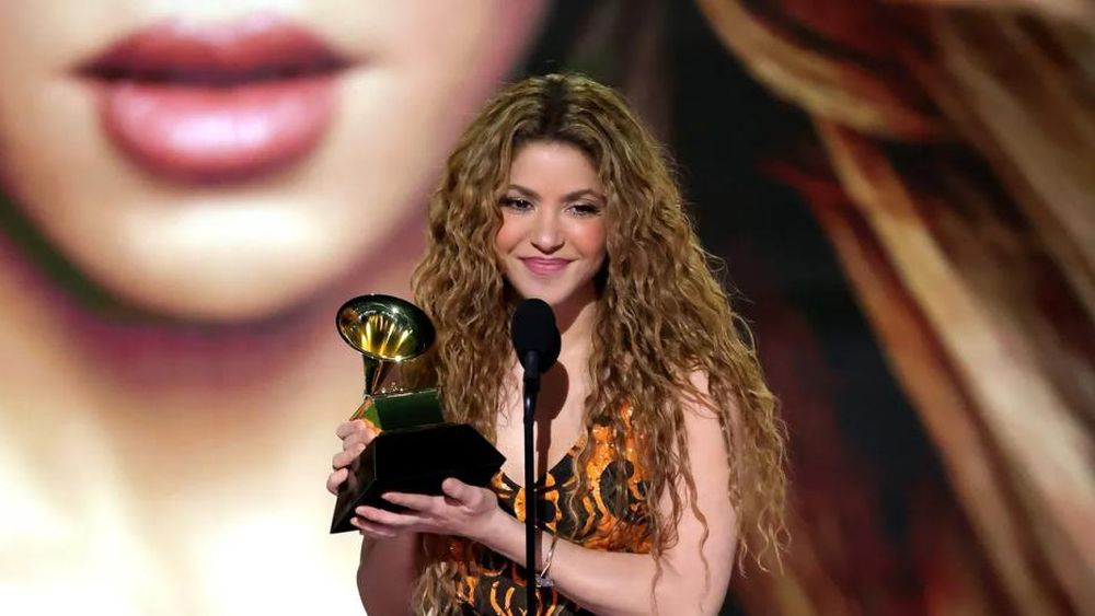 Shakira, en los Grammy.