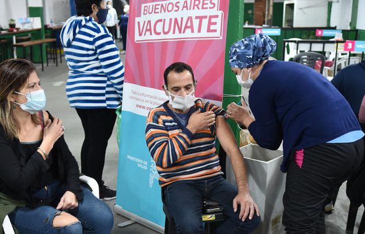 Hay 160.227 personas que ya tienen una dosis.