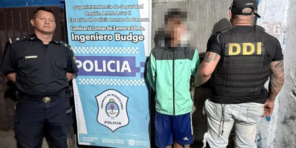 Detienen a un joven armado que baleó a un chofer de aplicación en Budge
