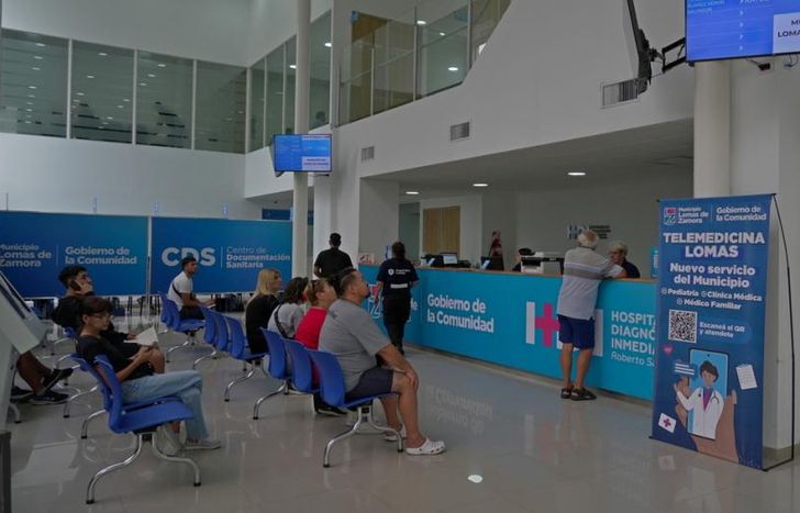 El Centro de Documentación Sanitaria funciona en el Hospital de Diagnóstico Inmediato de Banfield.