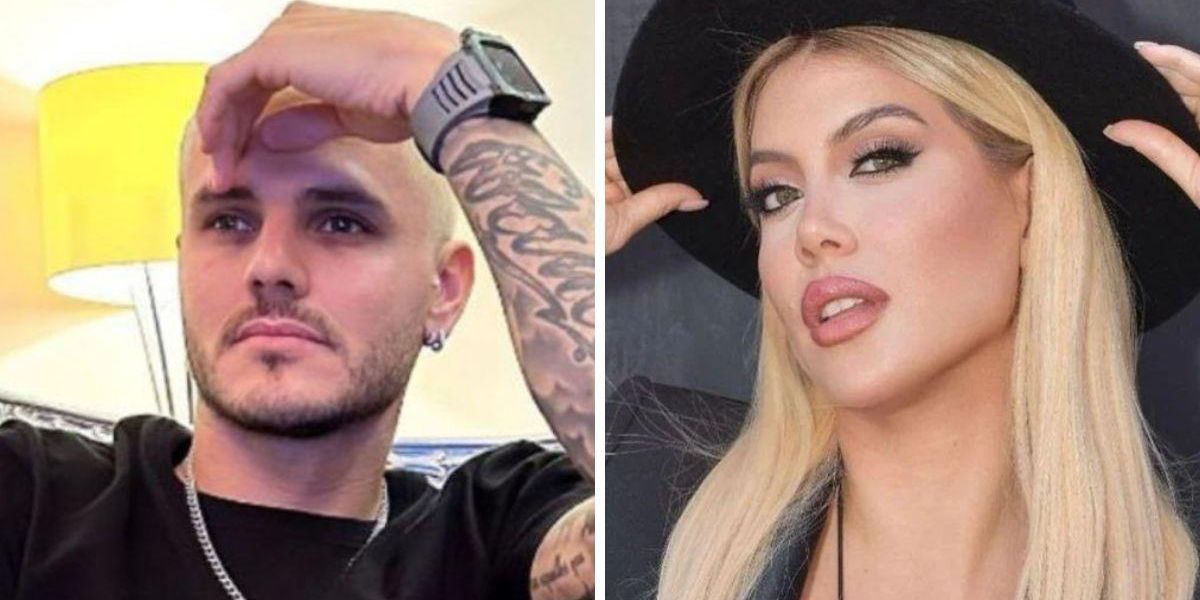 Mauro Icardi contra Wanda Nara.