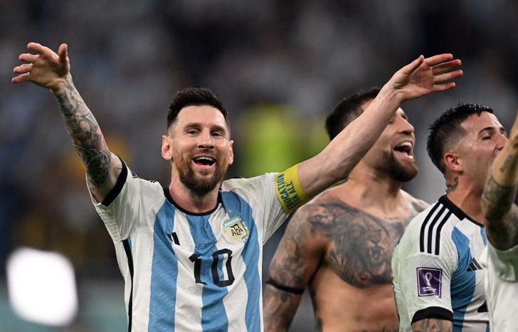 Leo Messi fue la gran figura de la Argentina ante Australia.
