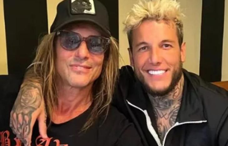 Claudio y Alex Caniggia.