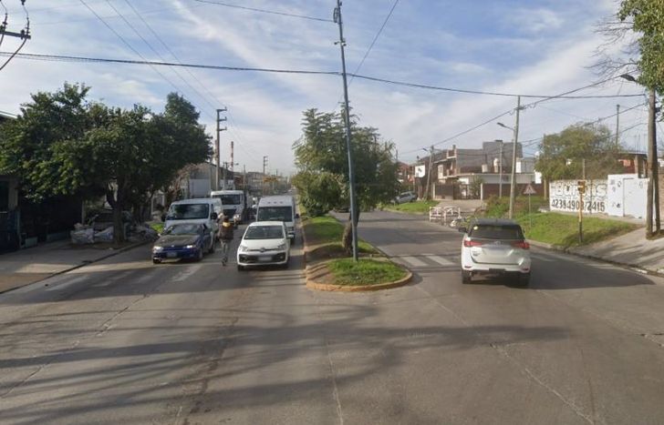 La zona donde se produjo la detención del sospechoso.