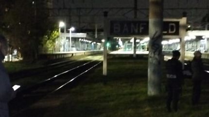 El hecho ocurrió en el antiguo andén central de Banfield.