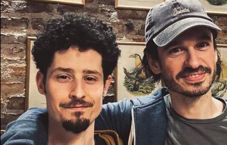 Dos grandes músicos, juntos.