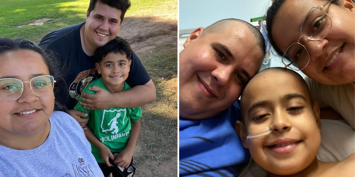 Los padres de Nacho, juntos para acompañar a su hijo en este difícil momento. Los vecinos de Lomas pueden colaborar económicamente con la causa.