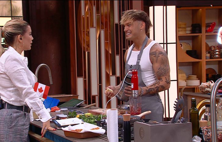 La charla de Wanda Nara con Ian Lucas.&nbsp;