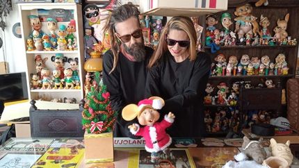 Topo Gigio está listo para los próximos shows, con un tinte navideño. Topo Gigio está listo para los próximos shows, con un tinte navideño.