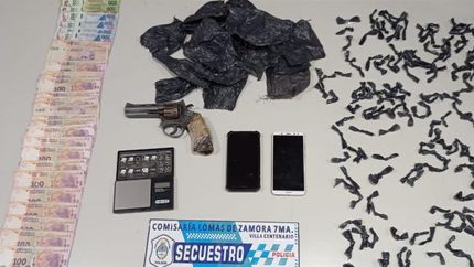 Fueron secuestradas 250 dosis de pasta base.