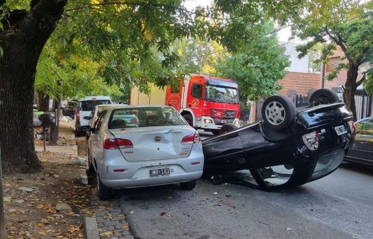 El hecho fue a las 7.20 de este domingo.