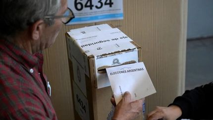 Se vota en la provincia de Buenos Aires.