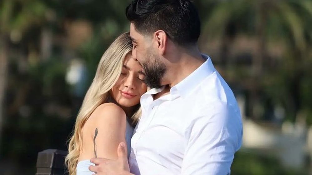 Candela Arizaga y Facundo Moyano, en Madrid.&nbsp;