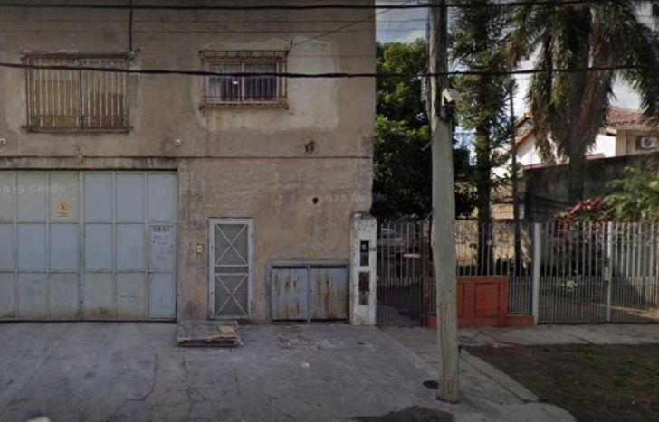 El lugar del robo atribuido a los tres detenidos.