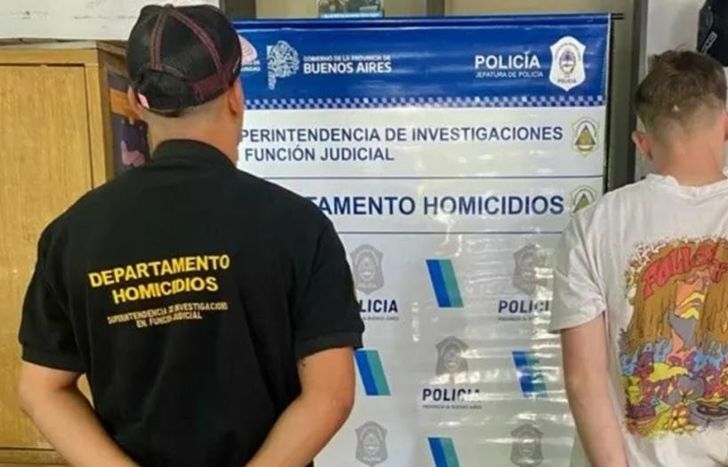 El joven fue detenido en Longchamps.