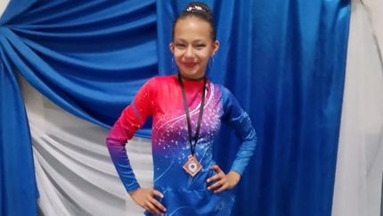 Guadalupe quiere participar del torneo nacional y seguir creciendo en el patinaje artístico.