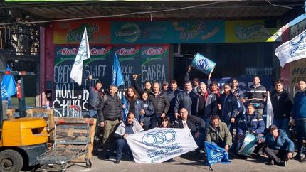 Diario La Unión | Las protestas fueron en simultáneo, en un supermercado y un mayorista.