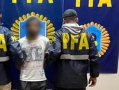 El prófugo fue capturado por la Policía Federal.