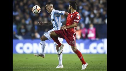 racing y river, a mano en la ida