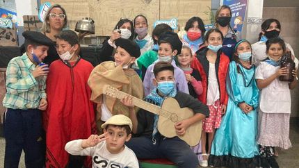 Compartieron el día patrio junto a las familias. Compartieron el día patrio junto a las familias.