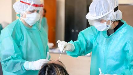 El 16,62% de los hisopados dieron positivo.