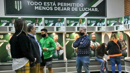 El vestuario, uno de los sitios del Lencho que se puede visitar.