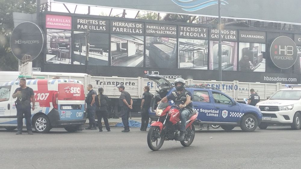 El operativo en Camino Negro. El operativo en Camino Negro.