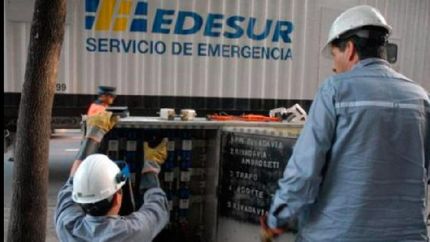 los cortes de edesur subieron un 23% con respecto al ano pasado