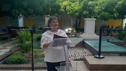 Dietris Aguilar, en Colombia.&nbsp;