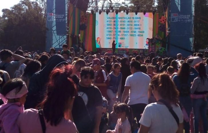 Un evento gratuito para los vecinos.