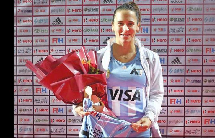 La delantera Martina Cavallero jugó su partido número 200 con la camiseta argentina.