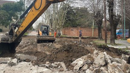 Las cuadrillas trabajan en varios frentes.