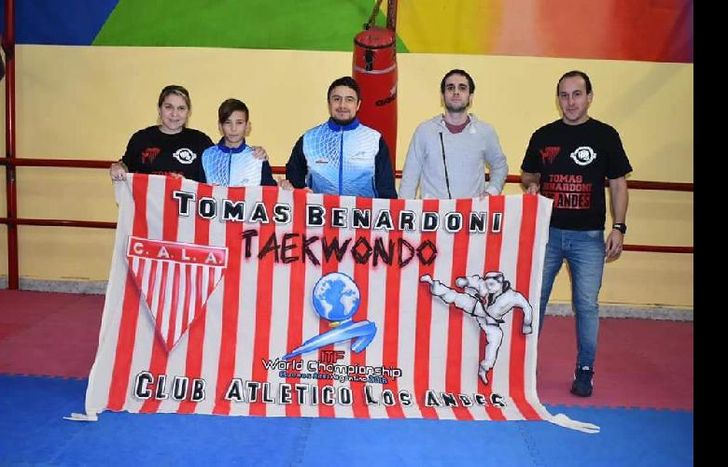 Este año participó del Mundial de Taekwondo que se realizó en el país.