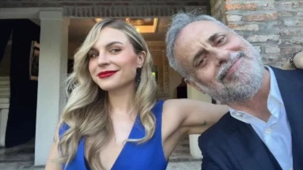 María del Mar Ramón y Jorge Rial. María del Mar Ramón y Jorge Rial.