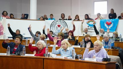 Participaron los presidentes de 24 centros de jubilados.