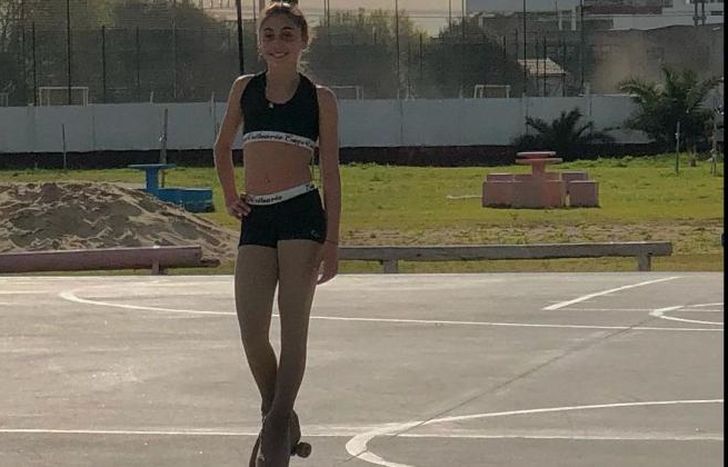 Zoe aprovechó la cuarentena para seguir aprendiendo.