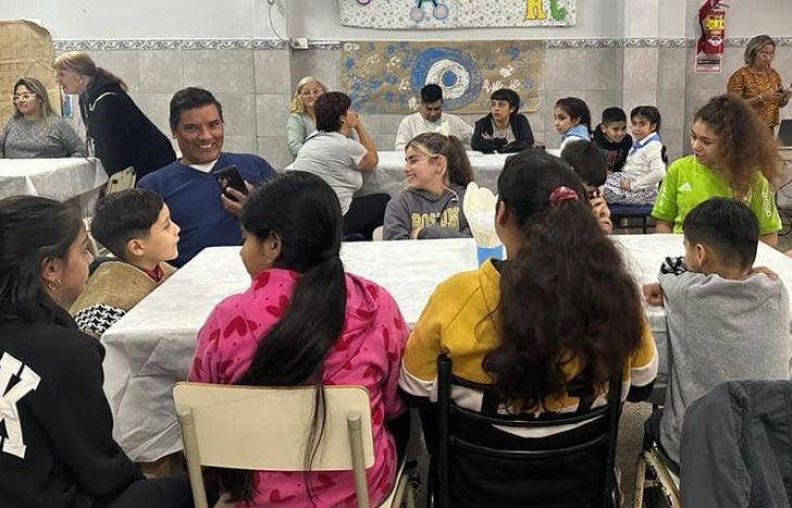 Para que disfruten los chicos junto a sus familias.