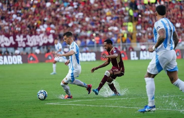 Argentina empata con Venezuela.