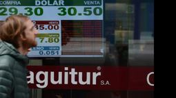 La tormenta económica se profundiza y el dólar roza los $31