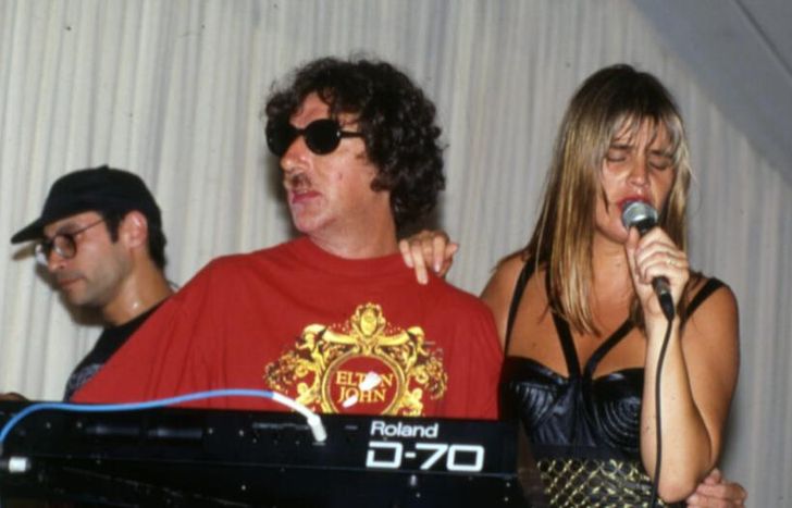 Charly García y Fabiana Cantilo, en otros tiempos.