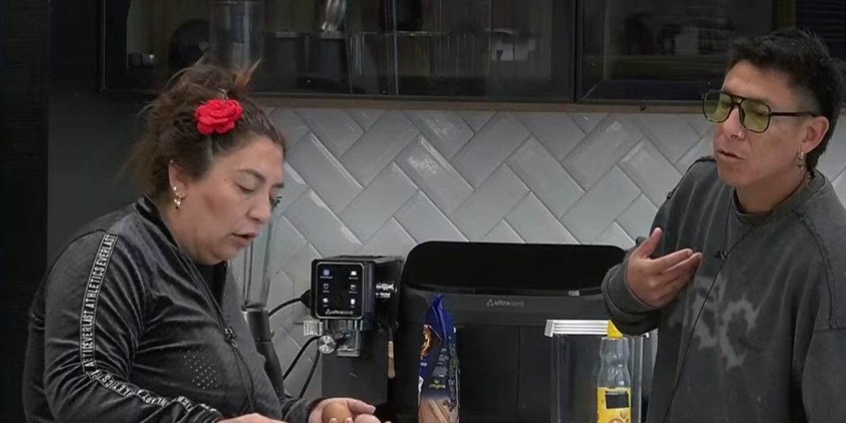 Pincoya y Brian Sarmiento en Gran Hermano Generación Dorada.&nbsp;