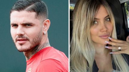 Mauro Icardi contra Wanda Nara.